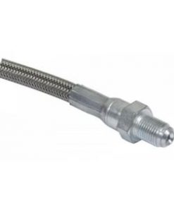 Braided S/S Brake Line, Universal, M/F, 24 - FREE SHIPPING