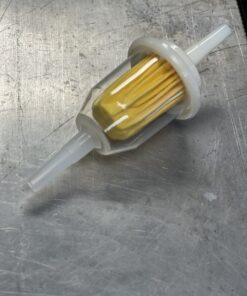 Universal Plastic Fuel Filter, Individual - FREE SHIPPING