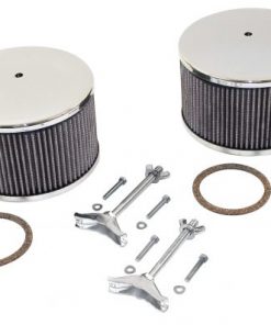 EMPI Air Cleaner Kit, 3 3/4" High, Pair - FREE SHIPPING