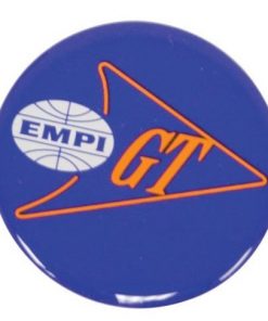 EMPI / GT Logo, Blue, 43mm Fits Most Wheels & Wheel Caps, Set of 4 - FREE SHIPPING