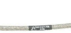Braided S/S Brake Line, Front, M/F, 440mm (17.32") - FREE SHIPPING