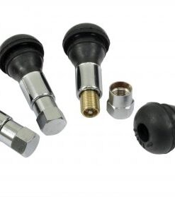 Chrome Valve Stems, Set of 4 - FREE SHIPPING