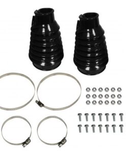 Deluxe Swing Axle Boot. Black - Pair - FREE SHIPPING