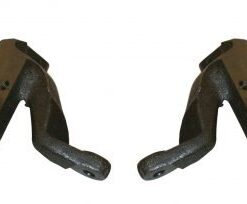 2 1/2" Drop Spindle, Link Pin, Drum Brake, to 65, For 5/205, Pr. - FREE SHIPPING