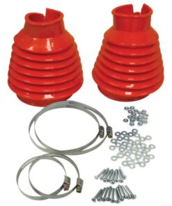 Swing Axle Boot. Red - Pair  - FREE SHIPPING