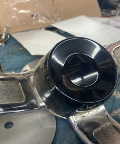 EMPI Carriage Wheel Billet Horn Button