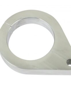 Billet Brake Line Bracket, Swing Axle, 1 3/4" Rear Brake Line - Clamps to Swing Arm - FREE SHIPPING
