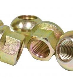 Porsche - Style Nut, Zinc, M14-1.5, Ball Seat, Set of 5 - FREE SHIPPING
