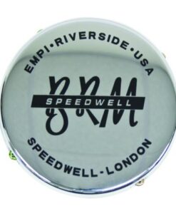 Chrome Low Cap with BRM, EMPI, & Speedwell, Cap Only - FREE SHIPPING