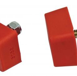 Bump Stop, 7/8" x 1 7/8" x 1 3/8" with Center Stud, Pr. - FREE SHIPPING