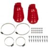 Deluxe Swing Axle Boot. Red - Pair - FREE SHIPPING