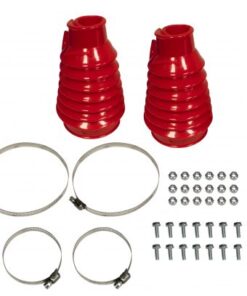 Deluxe Swing Axle Boot. Red - Pair - FREE SHIPPING