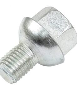 Road Wheel Bolt, Silver Zinc (12 x 1.5mm), 19mm Head - FREE SHIPPING