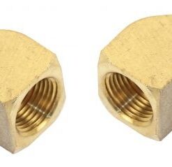 45 Degree 3/8" Male x 3/8" Female, Pack of 2 - FREE SHIPPING