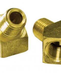 45 Degree 1/4" Male X 1/4" Female, Pack of 2 - FREE SHIPPING