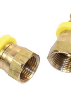 1/2" Female Swivel x 1/2" Hose Barb, Pack of 2, Converts #8AN Male to 1/2" Hose Barb - FREE SHIPPING