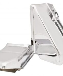Doghouse Tin, Chrome, 2 pcs - FREE SHIPPING