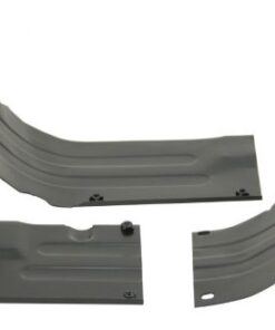 Heater Channel Kit, 3 pcs., Black - FREE SHIPPING