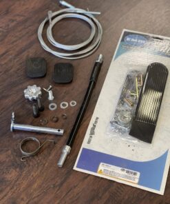 Pedal Assembly Install Kit w/ Upgraded Roller Mechanism