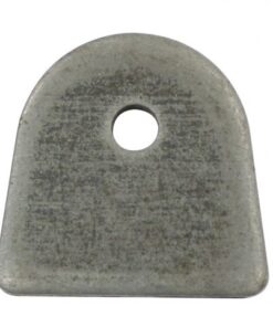 Flat Mount Tab, 1/4" Hole - FREE SHIPPING