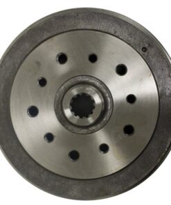 Brake Drum, Rear, Double Drilled Bolt Pattern, 5x130, 14mm Threads, 5x4.75, 12mm Threads - FREE SHIPPING