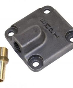 Oil Pump Cover with Fitting and Gasket, Steel - FREE SHIPPING