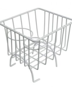 Wire Hump Basket, White, Type 1 - FREE SHIPPING