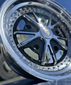 3 Piece, Cut Face, Wide 5 Porsche Alloy Wheels