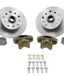 Bolt-On Front Disc Brake Kit – Ball Joint, 5-Lug, Double Drilled (5x130mm & 5x4.75") – Type 3 ’66–’71