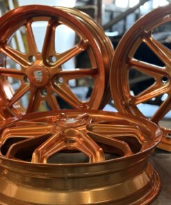 17" Cutt Face, BOLD Copper Wheels