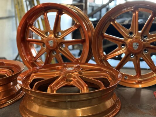 17" Cutt Face, BOLD Copper Wheels