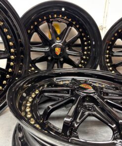 VVD Wet Black 3 Piece Wheels